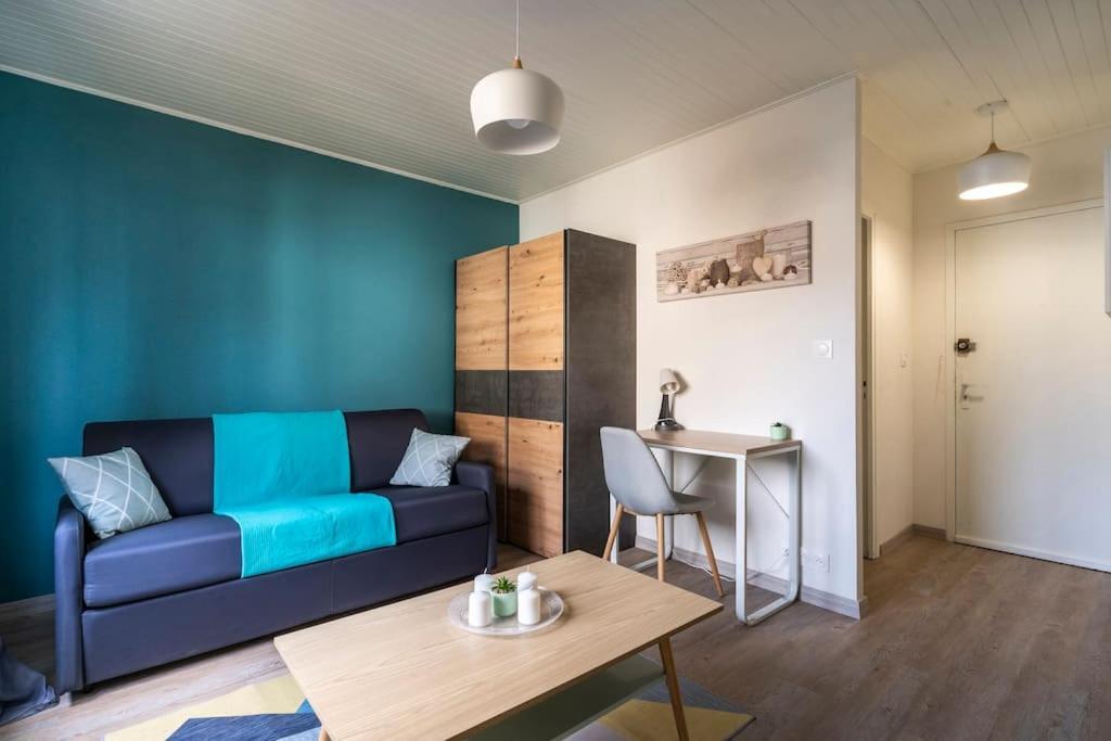Studio Cosy Proche Du Centre + Parking Gratuit Cluses Exterior foto