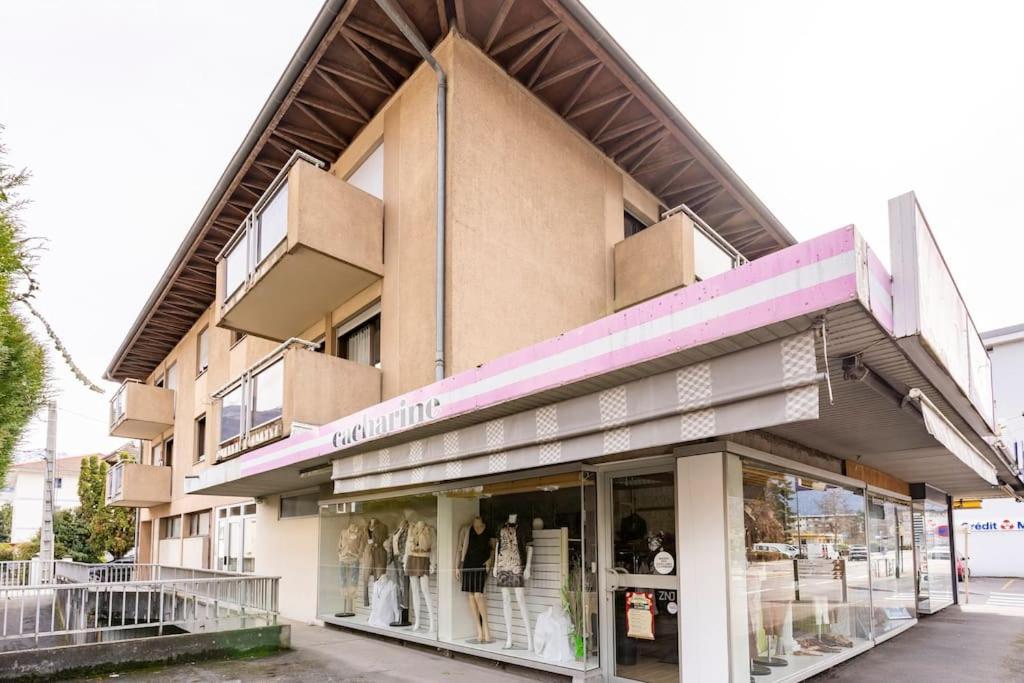 Studio Cosy Proche Du Centre + Parking Gratuit Cluses Exterior foto